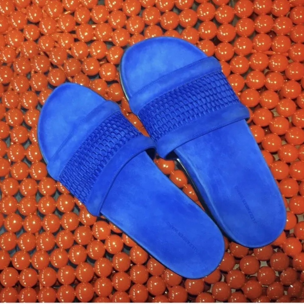 Alexander Wang Jac Suede
Mesh Slides
Size 7